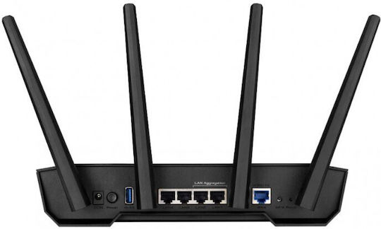 Asus TUF Gaming AX3000 v2 Безжичен Рутер Wi‑Fi 6 - Wi‑Fi 6 с 4 Порта Ethernet