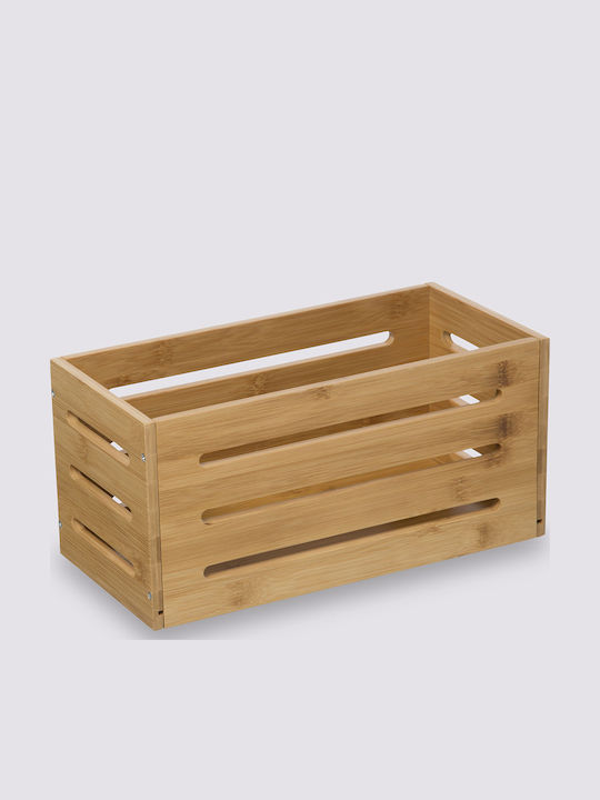 5Five Καλάθι Αποθήκευσης Bamboo 15x31x15cm