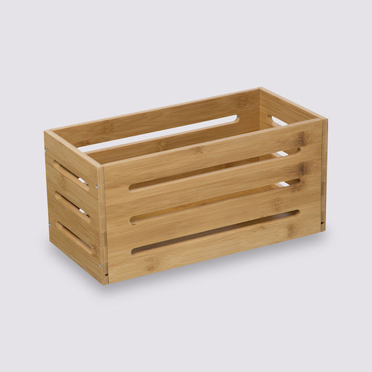 5Five Καλάθι Αποθήκευσης Bamboo 15x31x15cm
