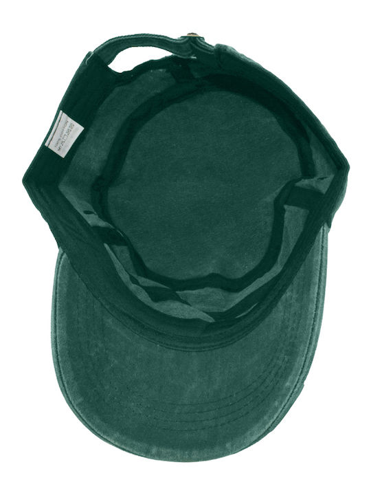 Cotton Jockey Cuban Military Stonewashed Khaki Brims Trims