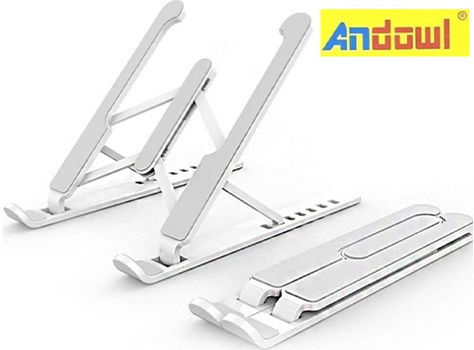 Andowl P1 Βάση για Laptop έως 15.6" Ασημί