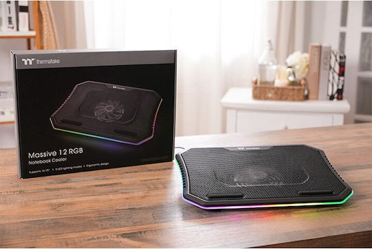 Thermaltake Massive 12 RGB Cooling Pad for Laptop up to 15" with 1 Fan