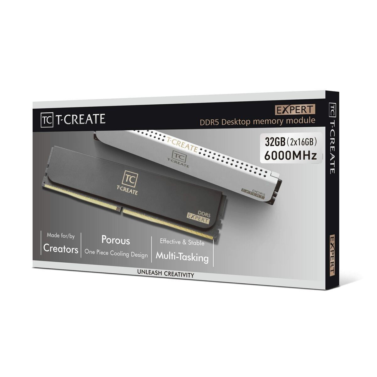 TeamGroup T-Create Expert 32GB DDR5 RAM cu 2 module (2x16GB) și