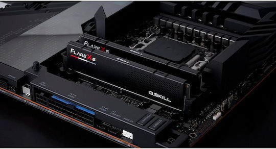 G.Skill Flare X5 DDR5 64GB RAM με 2x32GB Modules και Ταχύτητα 6000 για Desktop