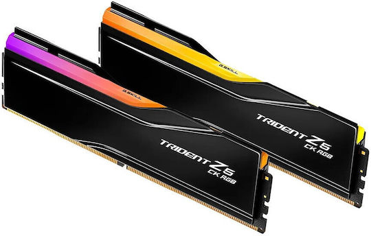 G.Skill Trident Z5 CK RGB XMP 48GB DDR5 RAM с 2 модула (2x24GB) и Скорост 8400 за Настолен Компютър