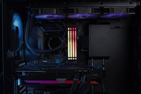 Kingston FURY Beast RGB 16GB DDR5 RAM с Скорост 6000 за Настолен Компютър