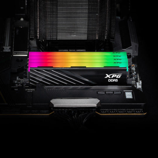Adata Lancer Blade RBG DDR5 32GB RAM με 2x16GB Modules και Ταχύτητα 6400 για Desktop
