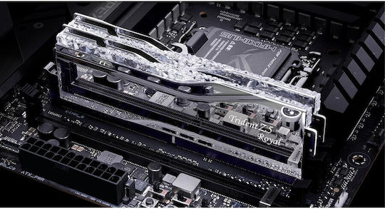 G.Skill Trident Z5 Royal RGB 48GB DDR5 RAM с 2 модула (2x24GB) и Скорост 8200 за Настолен Компютър