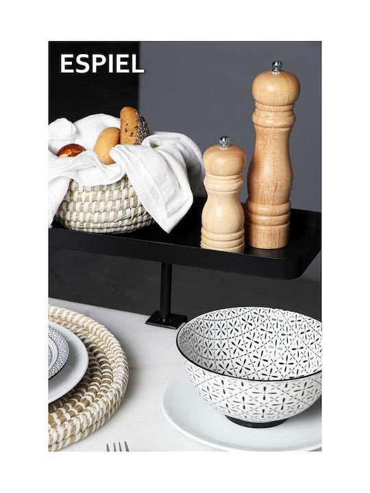 Espiel Set Manual Râșnițe Condimente din Lemn în Culoare Bej 21cm 2buc