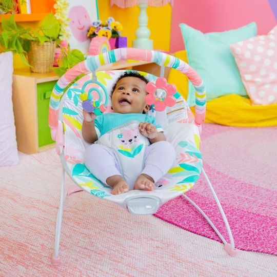 Bright Starts Ηλεκτρικό Relax Μωρού Rainforest με Δόνηση Πράσινο για Παιδί έως 9kg