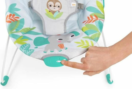 Bright Starts Ηλεκτρικό Relax Μωρού Rainforest με Δόνηση Πράσινο για Παιδί έως 9kg