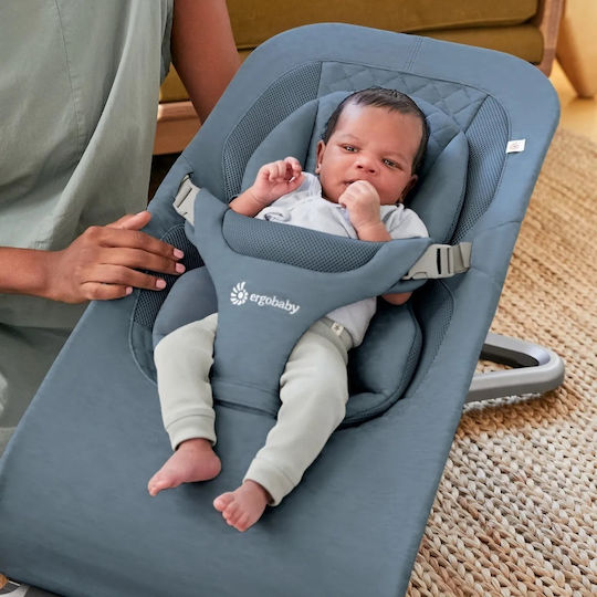 Ergobaby Handbuch Babywippen & Schaukelstühle Evolve Oxford Blau