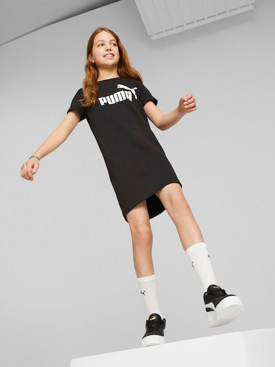 Kinderkleid Kurzärmelig Schwarz