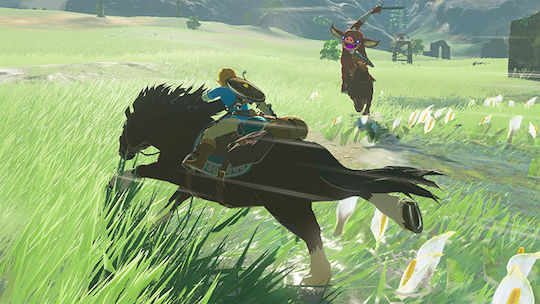 The Legend of Zelda Breath of the Wild Switch Game