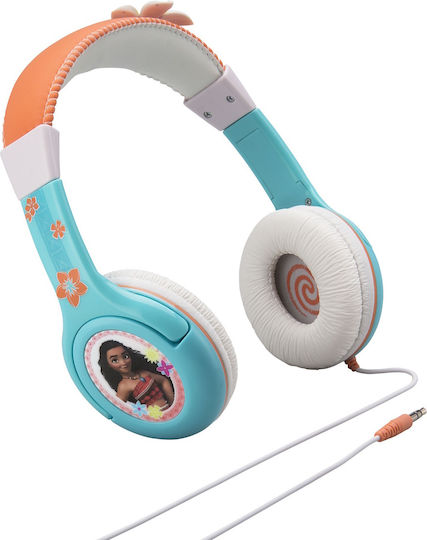 eKids Vaiana (Moana) Ενσύρματα Παιδικά Over Ear Ακουστικά Πολύχρωμα