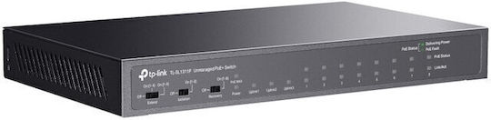 TP-LINK TL-SL1311P Unmanaged L2 PoE+ Switch with 8 Ethernet Ports and 1 SFP Port