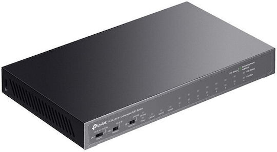 TP-LINK TL-SL1311P Unmanaged L2 PoE+ Switch with 8 Ethernet Ports and 1 SFP Port