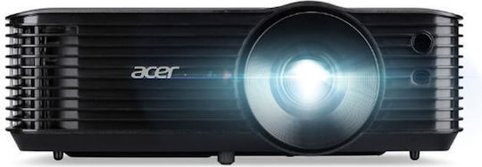 Acer X1328AF MR.JXU11.001 Mini 3D Projektor DLP HD mit Eingebauten Lautsprechern Schwarz