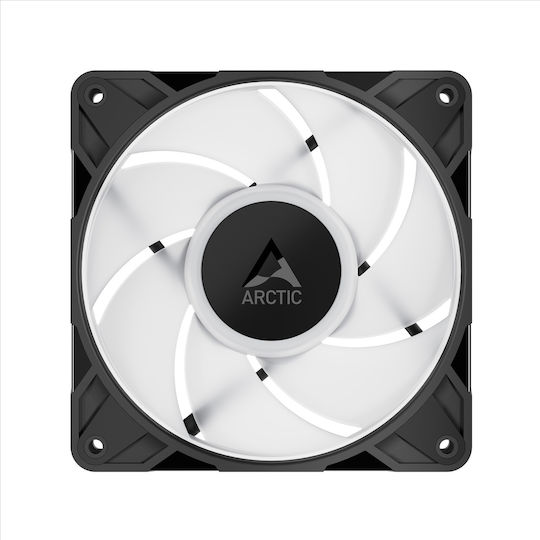 Arctic P12 Pro Case Fan 120mm (77cfm) με ARGB Φωτισμό και Σύνδεση 4-Pin Molex / 4-Pin PWM