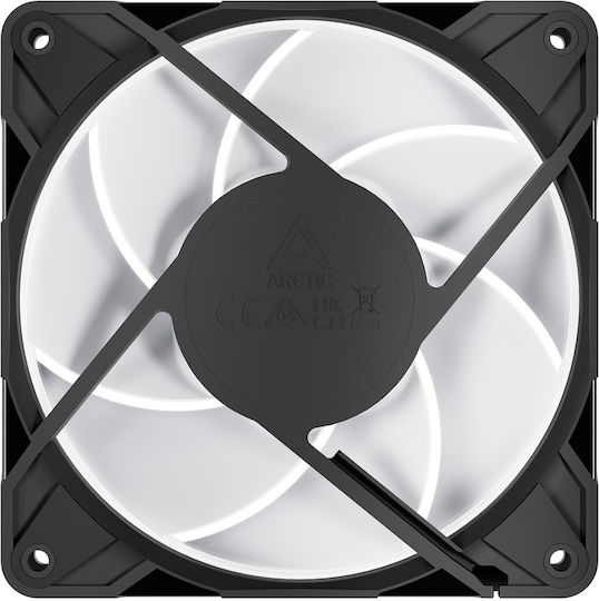 Arctic P12 Pro Case Fan 120mm (77cfm) με ARGB Φωτισμό και Σύνδεση 4-Pin Molex / 4-Pin PWM