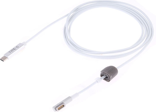 Καλώδιο Φόρτισης 5 Pin MagSafe 1 (L-Shaped) σε USB Type-C PD 1.7m (MBC0275W)