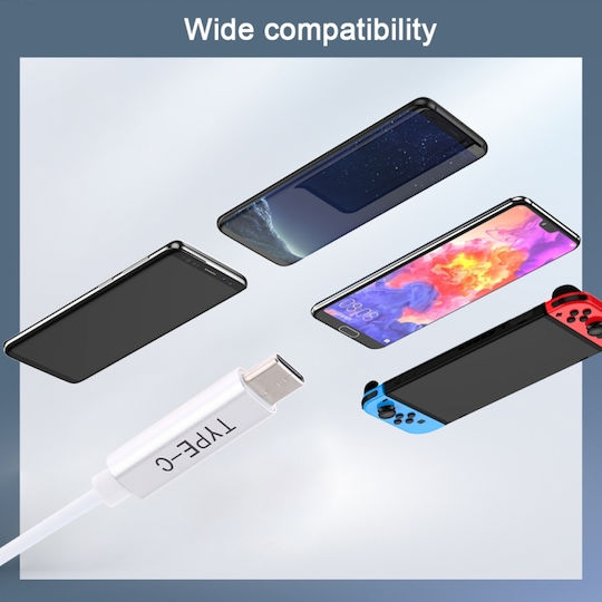 Καλώδιο Φόρτισης 5 Pin MagSafe 1 (L-Shaped) σε USB Type-C PD 1.7m (MBC0275W)
