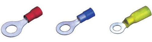 Eval Insulated Ring Terminal 6,4mm Blue 40pcs 04363-6BL