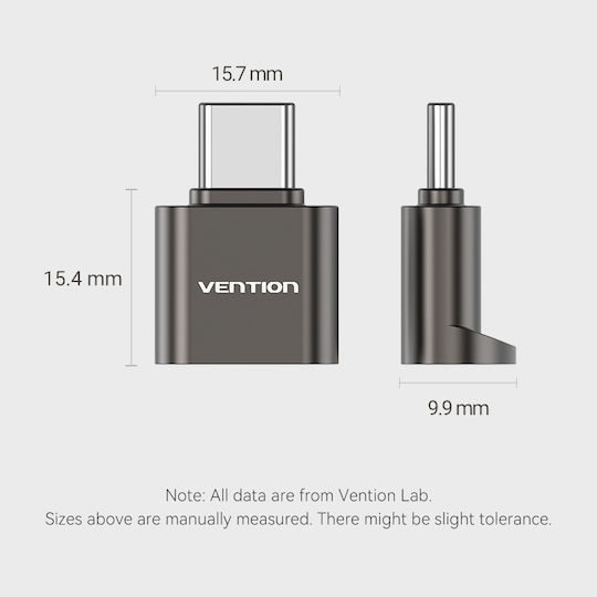 Vention Card Reader Type-C για microSD