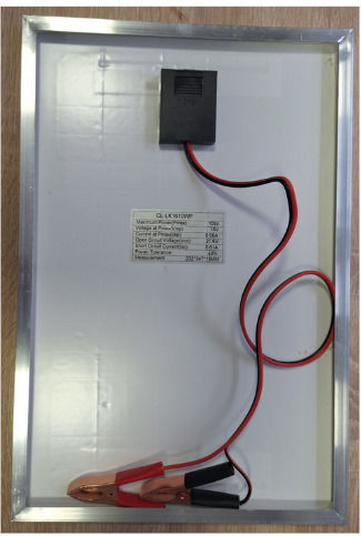 CL-LK1610WP Monokristallin Solarmodul 10W 12V 232x347x15mm