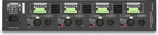 Helvia Zeus 4240CA Τελικός Ενισχυτής Εγκαταστάσεων 4.0 Καναλιών 240W/100V