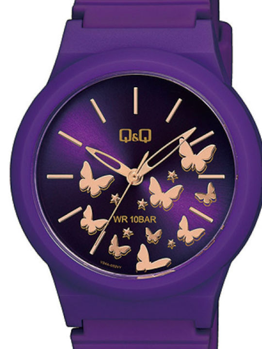 Q&Q Watch with Battery Mechanism