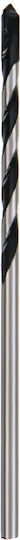 Deli Set 10 Carbide Drills with Cylindrical Drill Top for Masonry Metal Wood Glass and Tiles