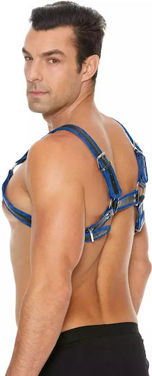 Shots Buckle Bulldog Ανδρικό Harness Μπλε