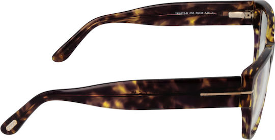 Tom Ford Optical Frame Ft5878-b 055 55 Blue Filter