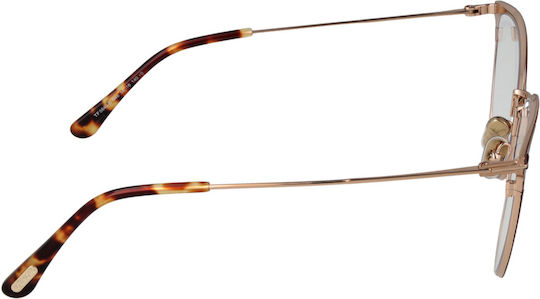 Tom Ford Optical Frame Ft5840-b 046 56 Blue Filter