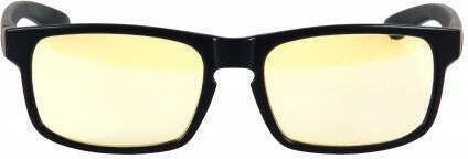 Gunnar Enigma Onyx Gaming Glasses Adjustable Silicone Nose Pads Chrome Frames