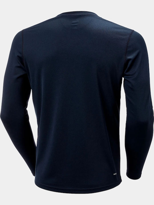 Tech Crew Athletic T-shirt Blue