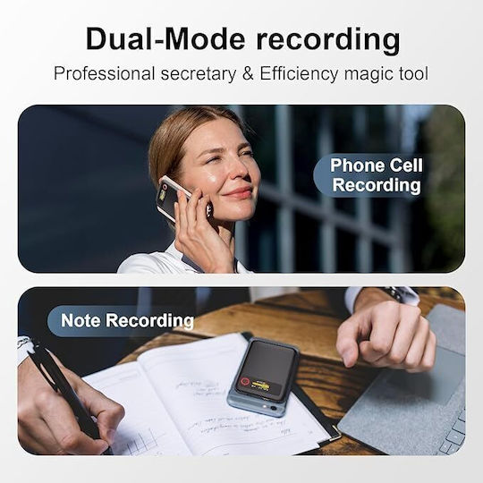 Înregistrator De Voce X0028UD12H Cu Memorie Internă 64GB