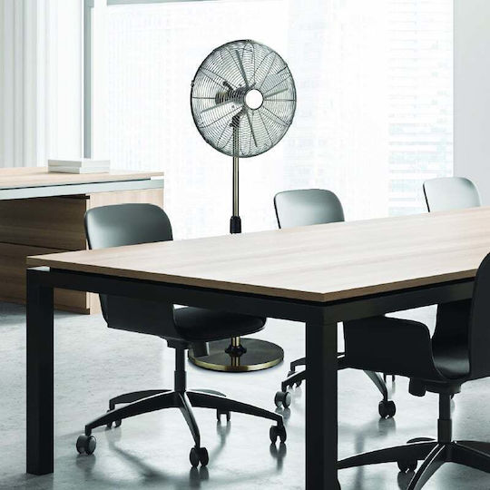 Aca Aca Pedestal Fan 60W Fan Diameter 45cm Silver