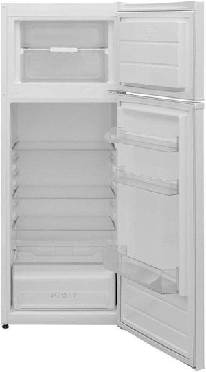 Amica Ψυγείο Δίπορτο 211lt NoFrost Υ145xΠ54xΒ57εκ. Inox FD2355.4(E)