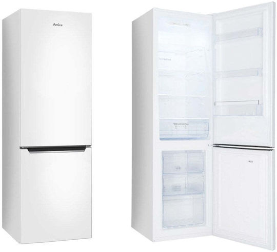 Amica Combină frigorifică 250lt NoFrost Î180xL54.5xA59cm. Alb FK2995.2FT(E)