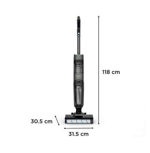 Rowenta X-Clean 4 Reîncărcabilă Aspirator Stick Neagră