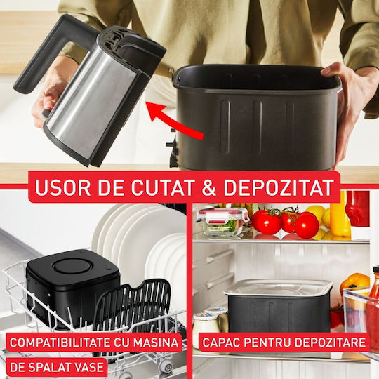 Tefal Easy Fry Air Fryer 5lt Silver