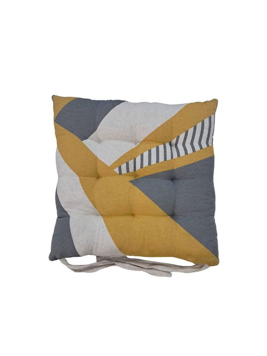 Kipper Garden Chair Cushion Splash Gray 40x40cm