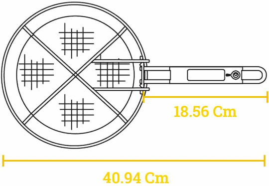 Lodge Frying Basket made of Stainless Steel 23εκ.