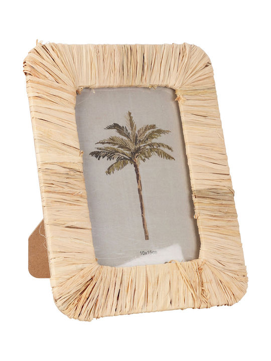 Homeguru Photo Frame MDF Wicker Cover 16x21cm Photo 10x15 Ko231