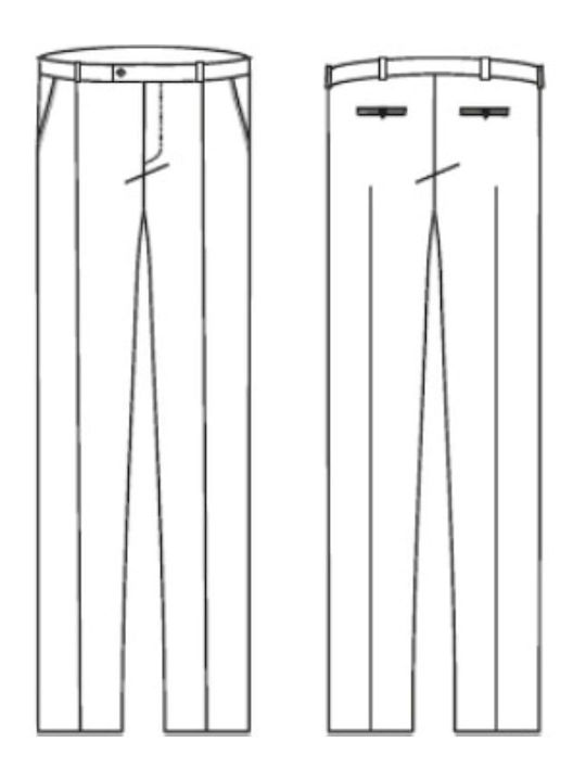 Giblor's Pantaloni de Lucru Albastru