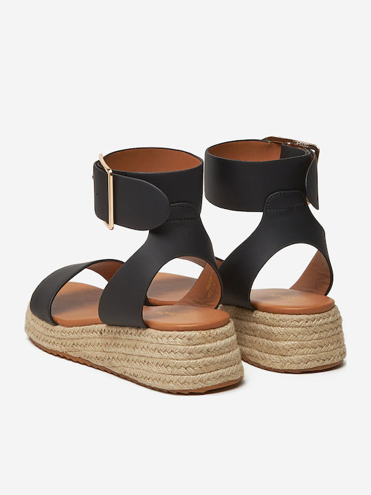 Espadrile dama în culoarea Negru