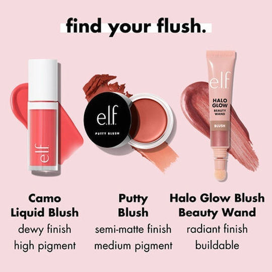 e.l.f Cosmetics Camo Течен Руж Cheeky Lychee 4ml