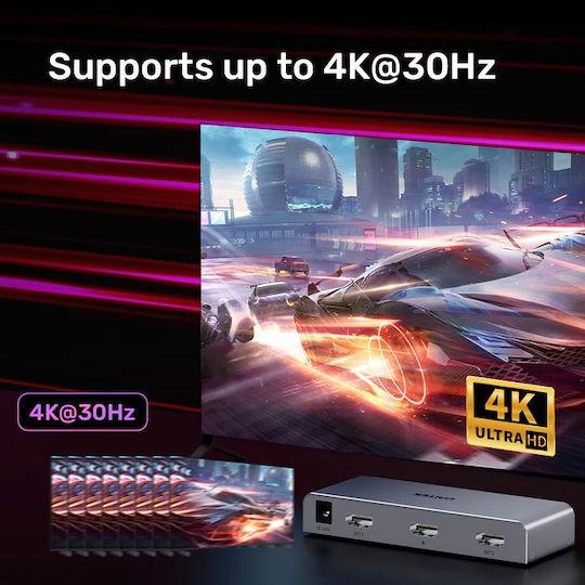 Unitek Hdmi Splitter 1x2 4k30hz V1130a